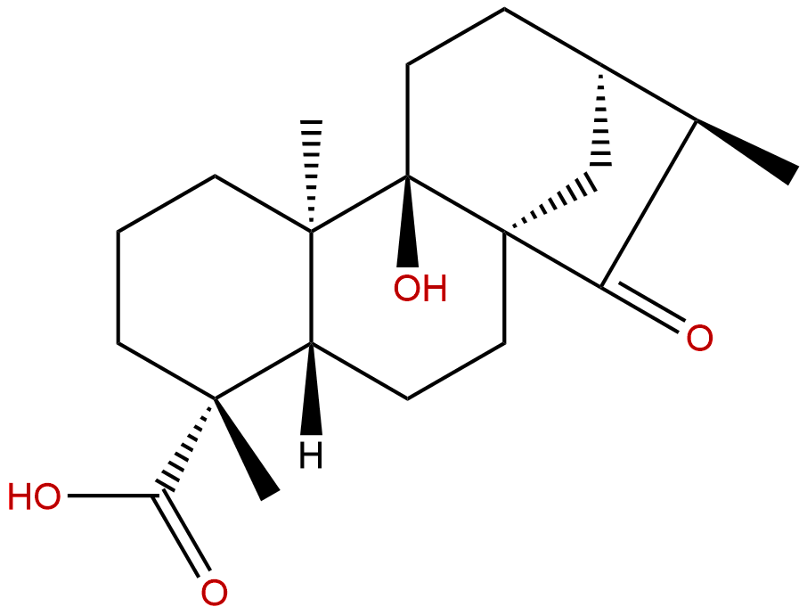 ent-9-Hydroxy-15-oxokauran-19-oic acid