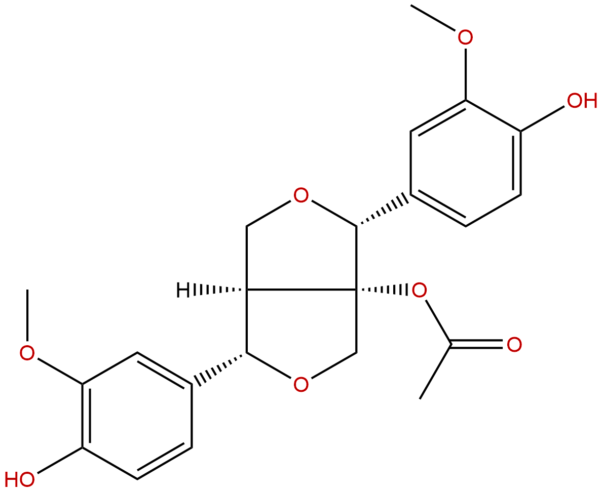 8-Acetoxypinoresinol