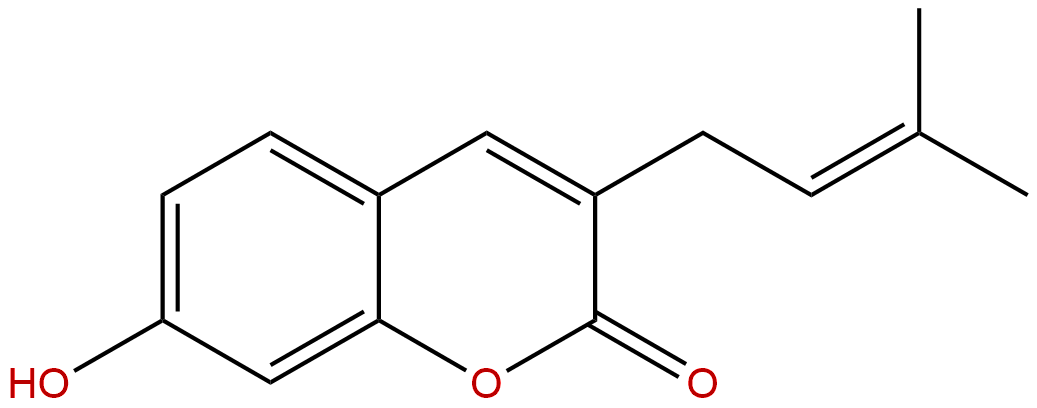 7-Hydroxy-3-prenylcoumarin