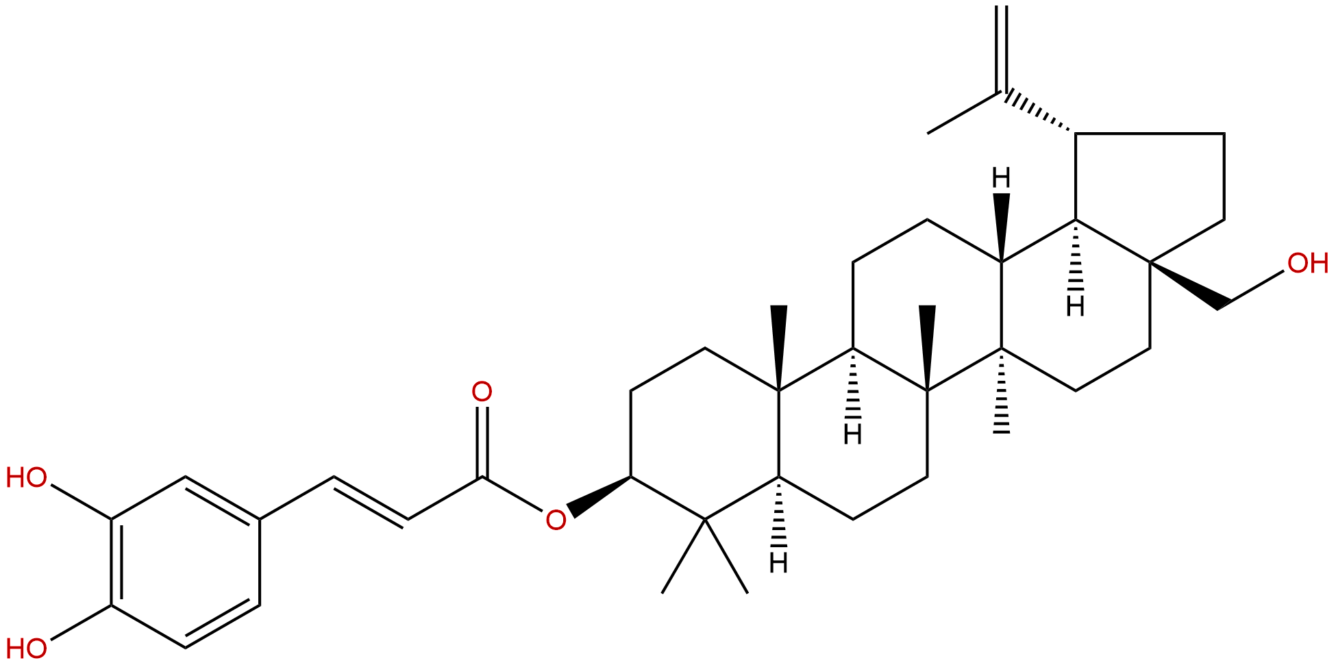 Betulin caffeate