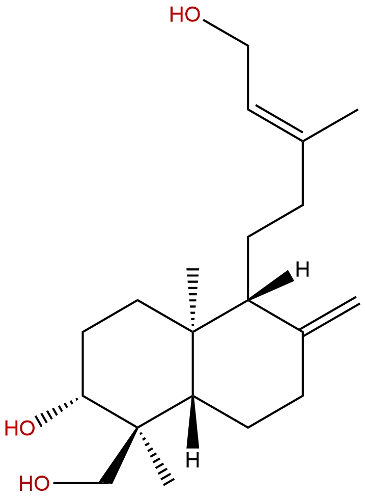 ent-Labda-8(17),13E-diene-3β,15,18-triol