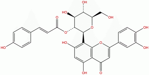 2''-O-p-反式香豆酰基荭草苷