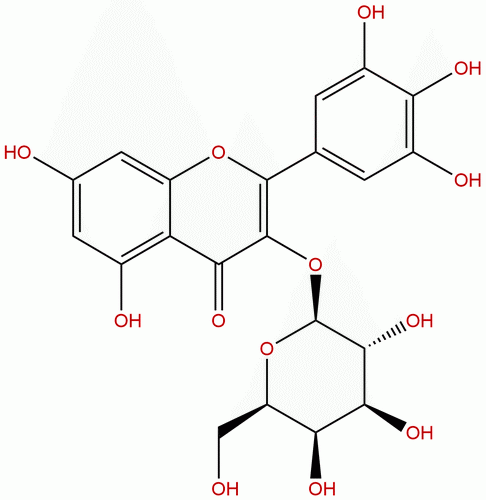 杨梅素-3-O-半乳糖苷
