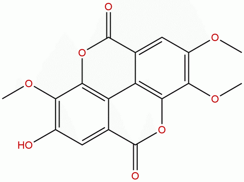 2,3,8-三邻甲基鞣花酸