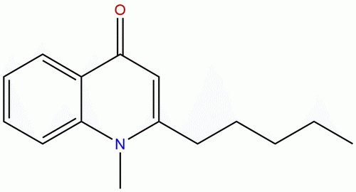 1-甲基-2-戊基-4(1H)-喹啉酮