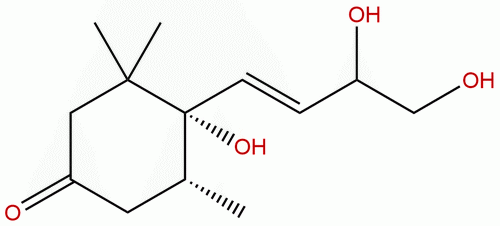 6,9,10-三羟基-7-巨豆烯-3-酮