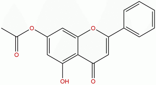 5-羟基-7-乙酰氧基黄酮