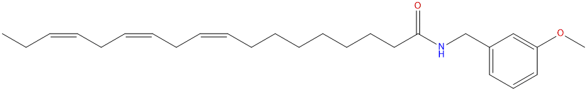 N-(间-甲氧基苄基)-亚麻酰胺