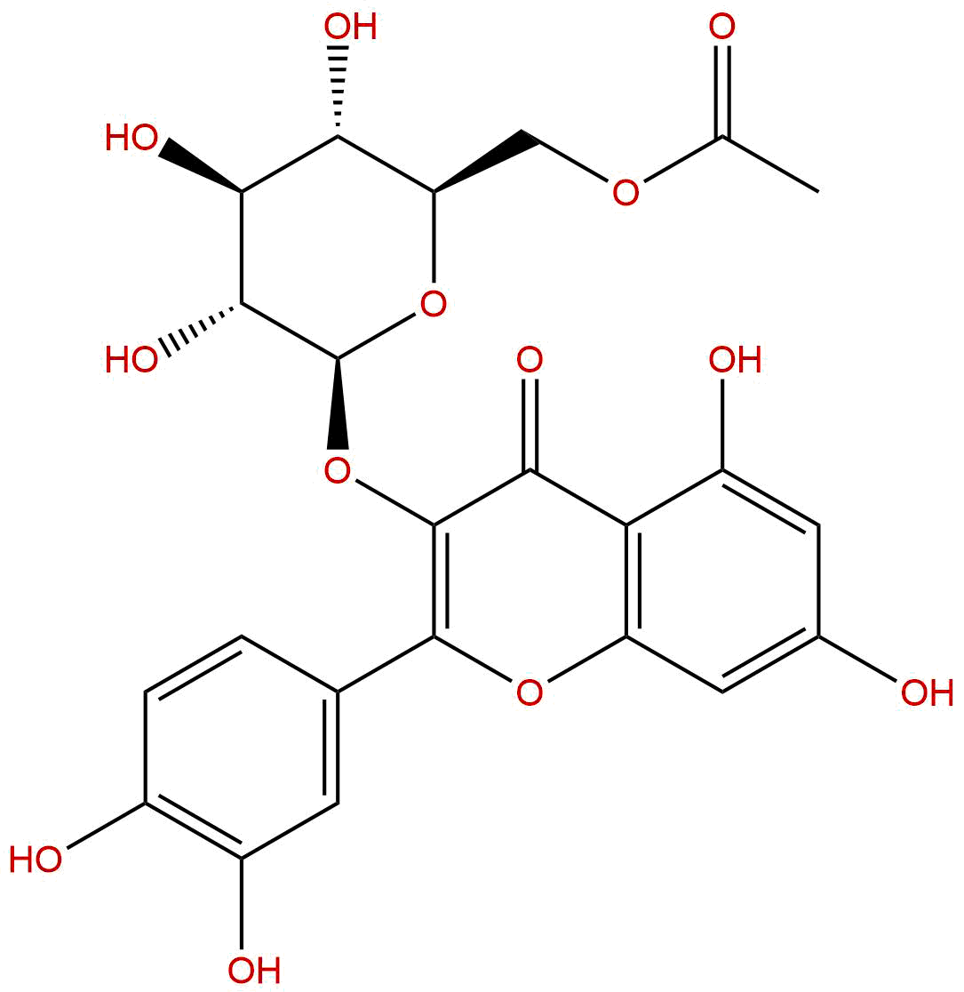 槲皮素-3-葡萄糖苷-6''-乙酯