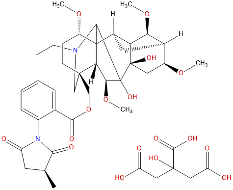 柠檬酸甲基牛扁碱