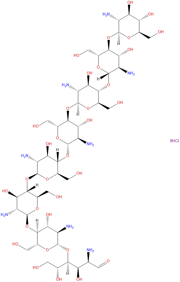 壳八糖盐酸盐