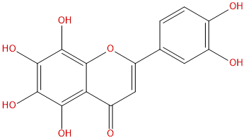 3',4',5,6,7,8-六羟基黄酮