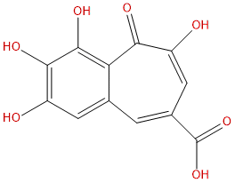 Purpurogallin carboxylic acid