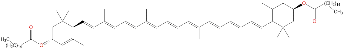 叶黄素二棕榈酸酯