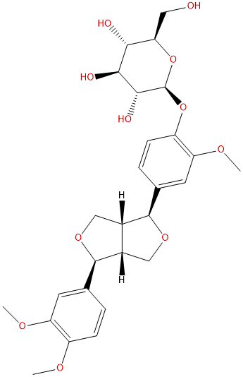 松脂素单甲基醚-4-O-β-D-葡萄糖苷