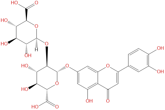 木犀草素 7-二葡萄糖醛酸苷