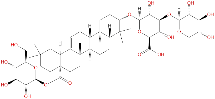 地肤子皂苷Ic-28-O-葡萄糖酯