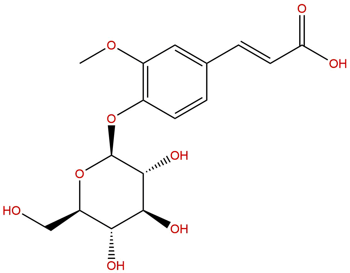 (E)-阿魏酸-4-O-葡萄糖苷