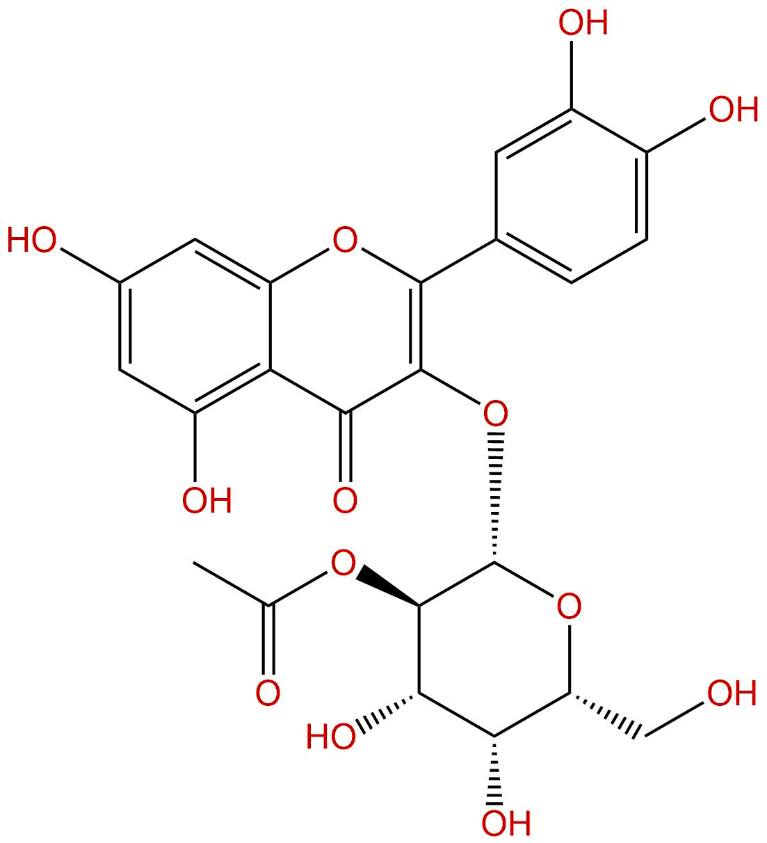 2"-乙酰金丝桃苷