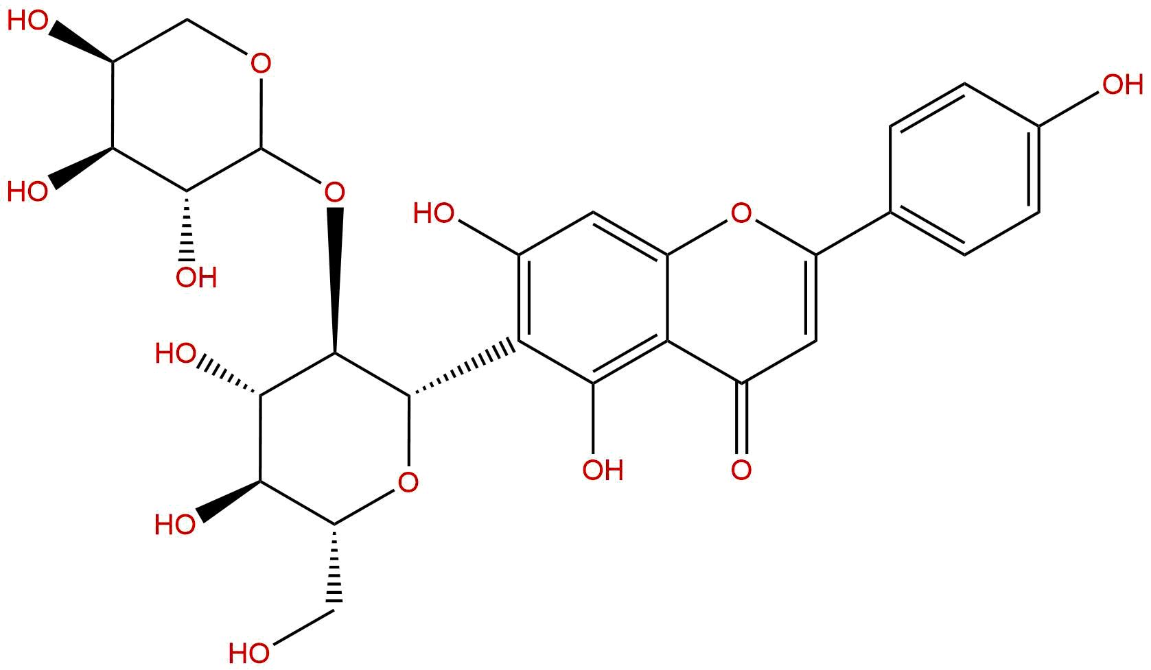 异牡荆素-2''-O-阿拉伯糖苷