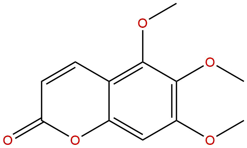 5,6,7-三甲氧基香豆素