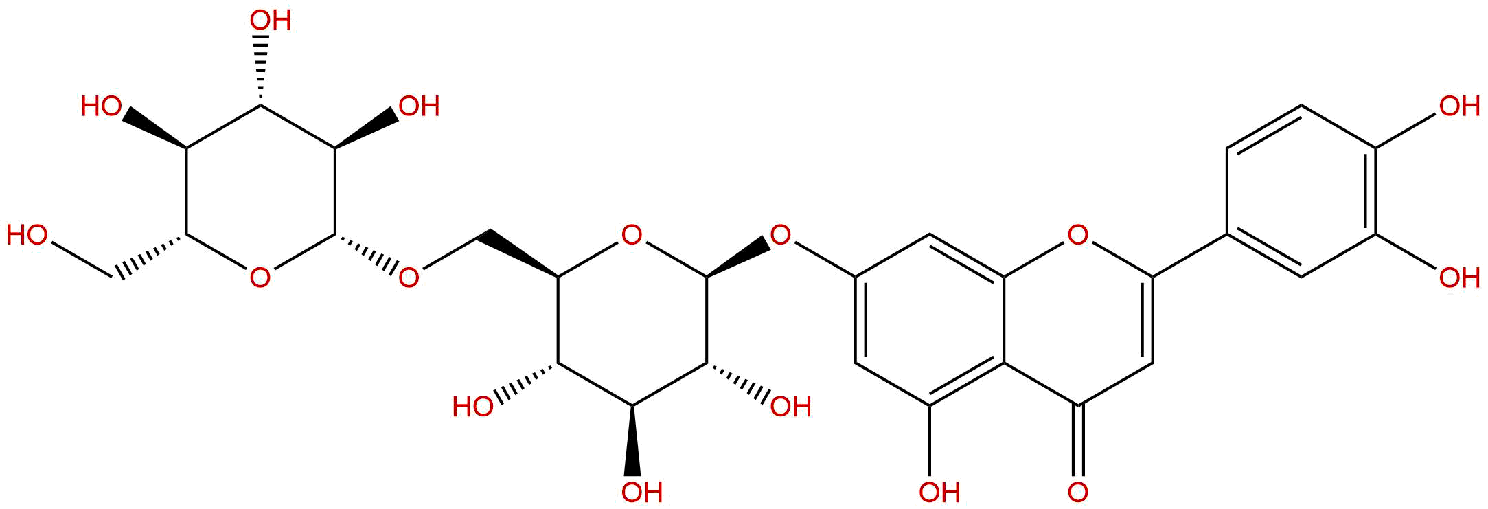 木犀草素-7-O-龙胆二糖苷