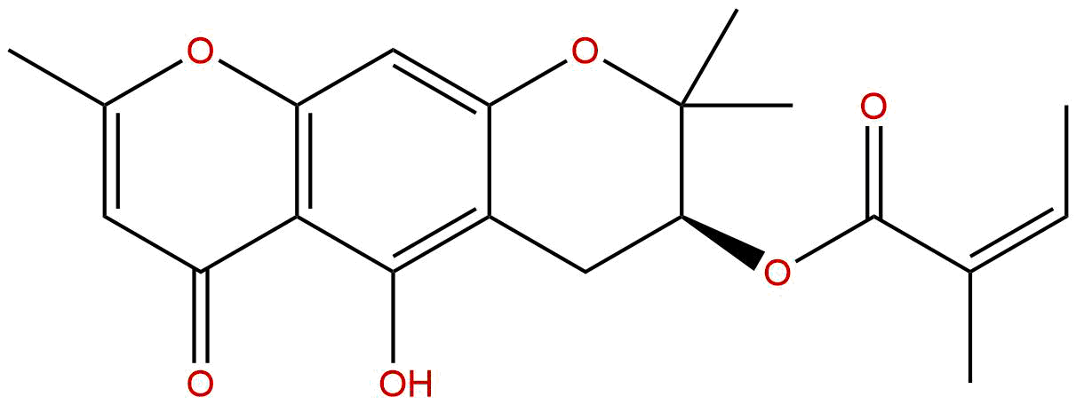 3'-O-当归酰基亥茅酚