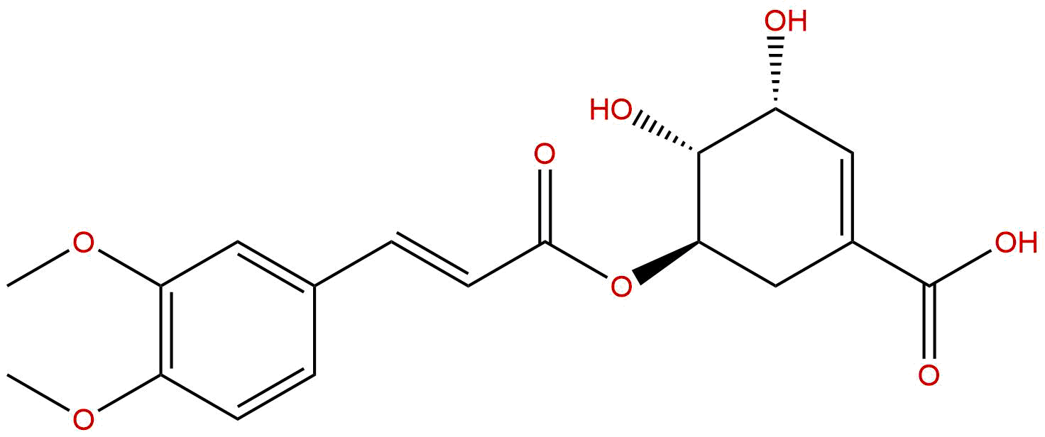 5-O-(3,4-二甲氧基肉桂酰基)莽草酸