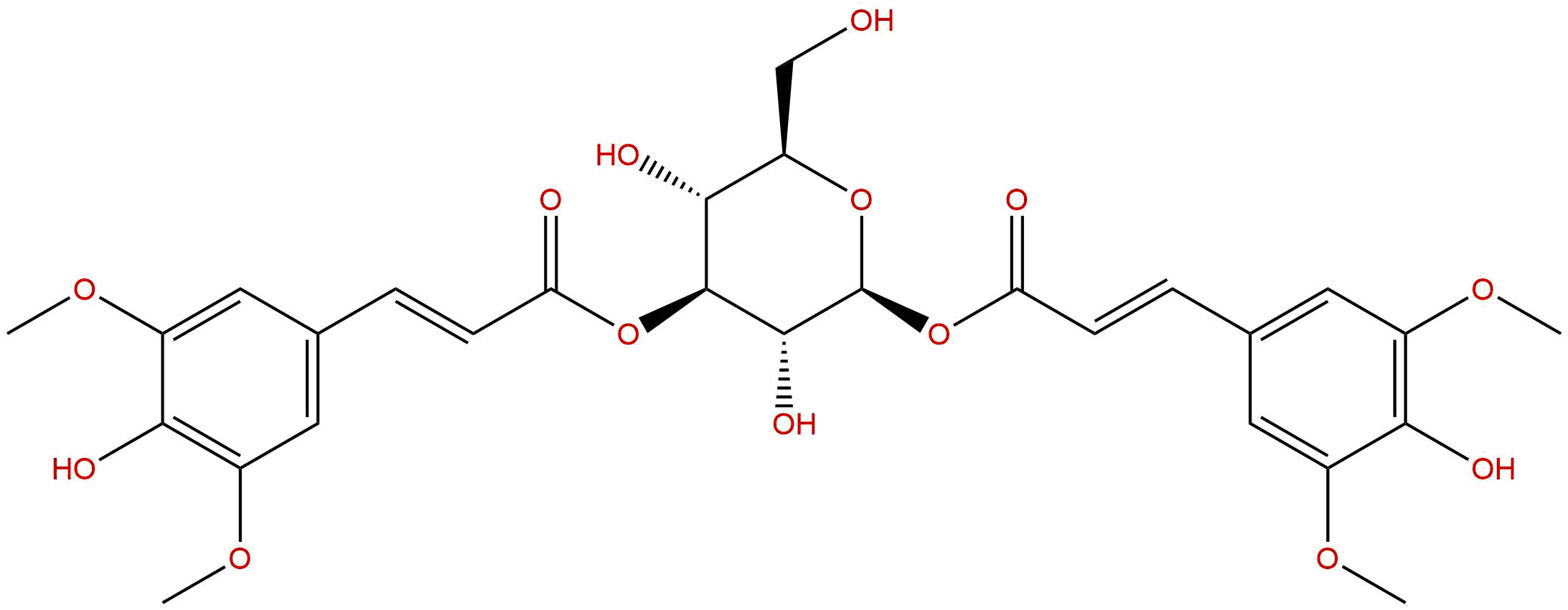 1,3-二芥子酰葡萄糖苷