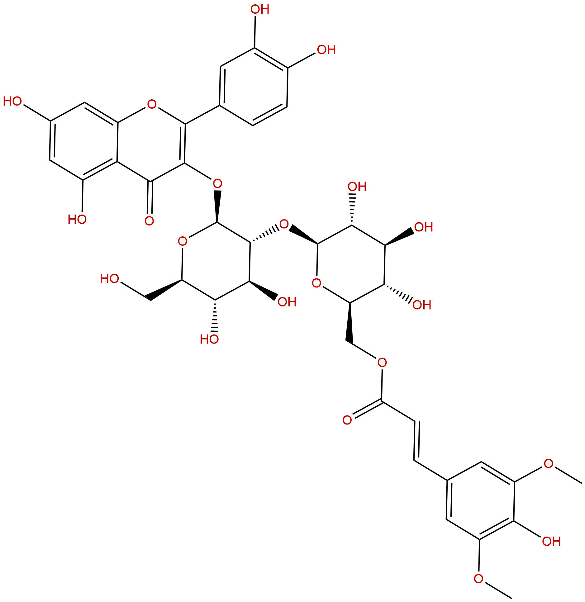 6'''-芥子酰基白麻苷