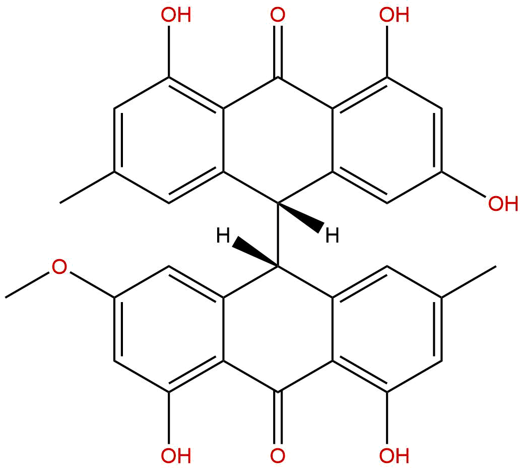 顺式大黄素-大黄素甲醚二蒽酮
