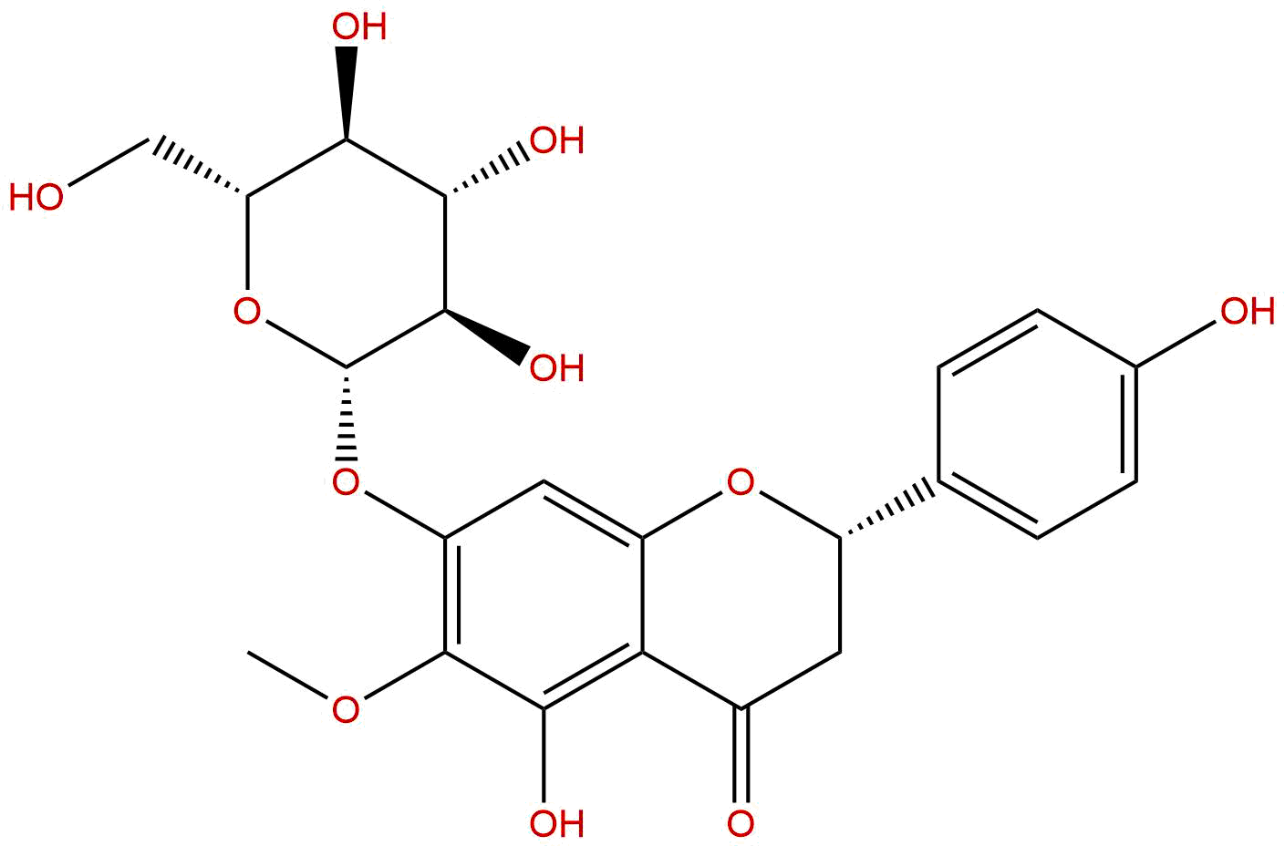6-甲氧基柚皮素-7-O-β-D-葡萄糖苷