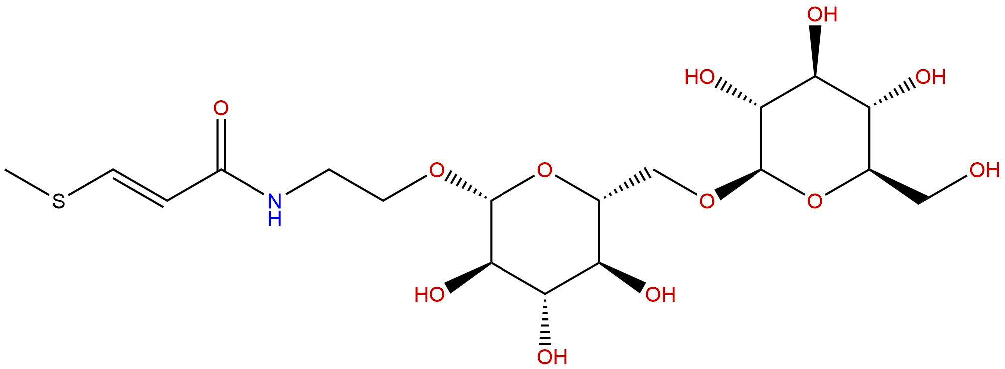 榼藤酰胺A 2'-O-(6''-O-β-D-吡喃葡萄糖基)-β-D-吡喃葡萄糖苷