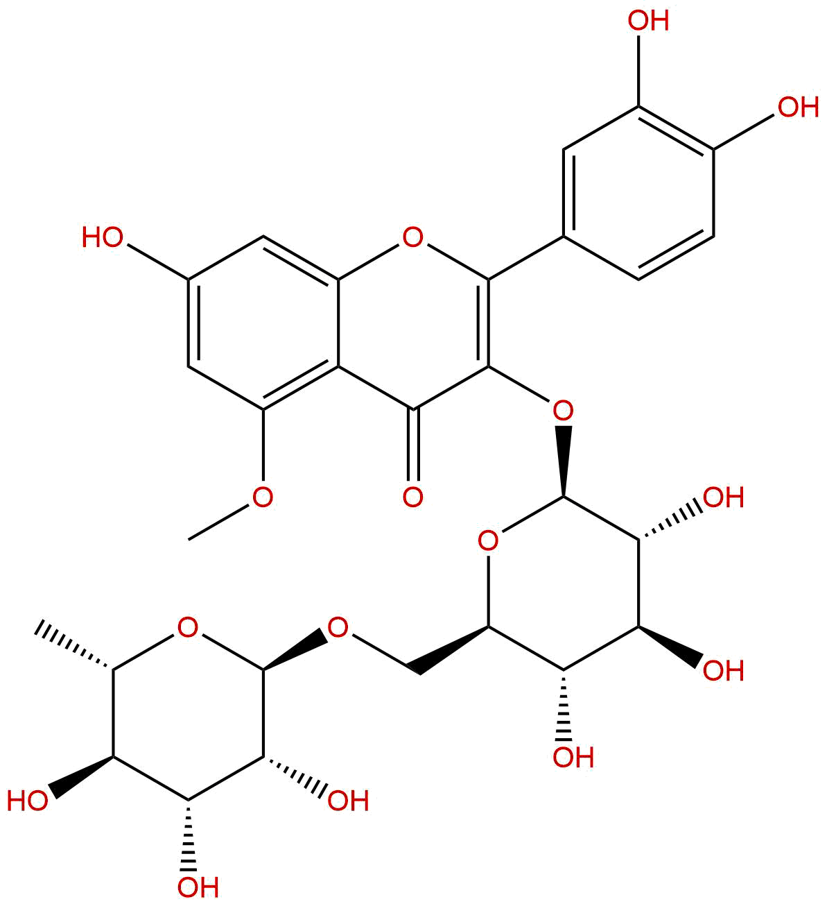 杜鹃黄素-3-芸香糖苷