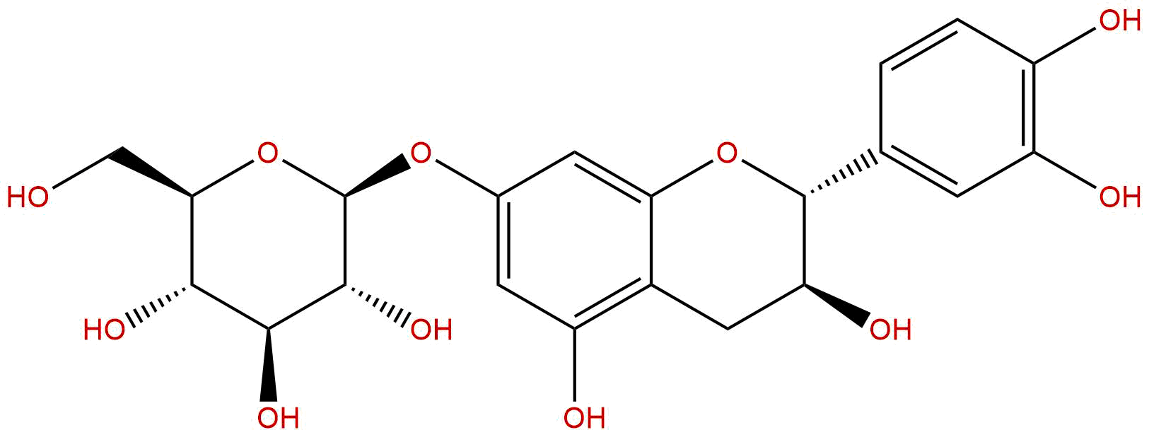 儿茶素-7-O-葡萄糖苷