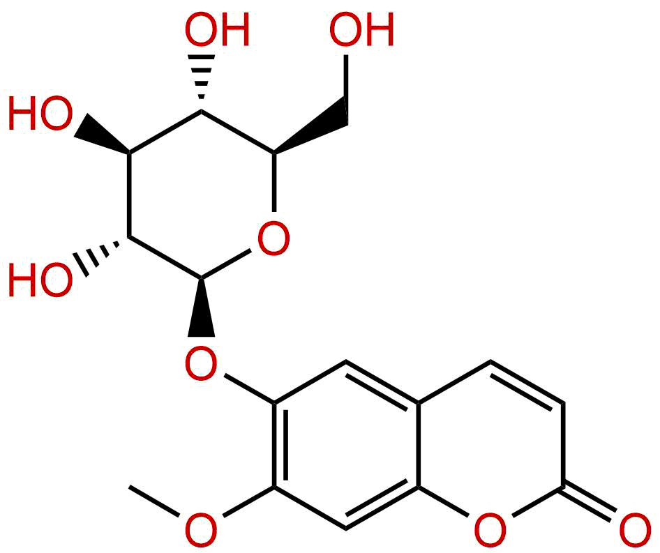 6-甲氧基香豆素-7-葡萄糖苷