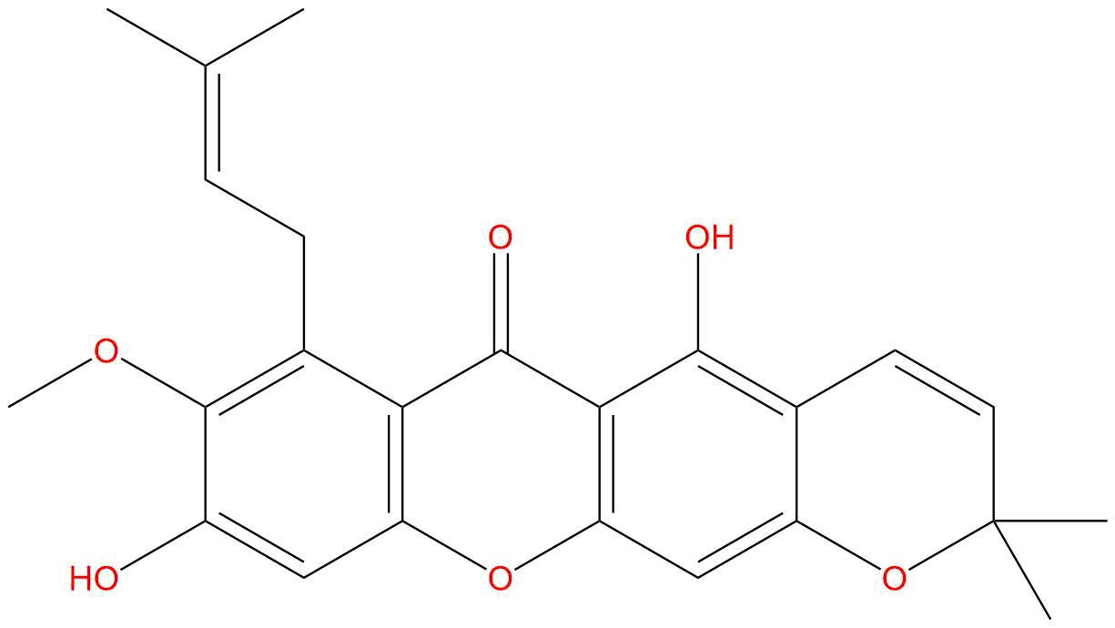 9-Hydroxycalabaxanthone