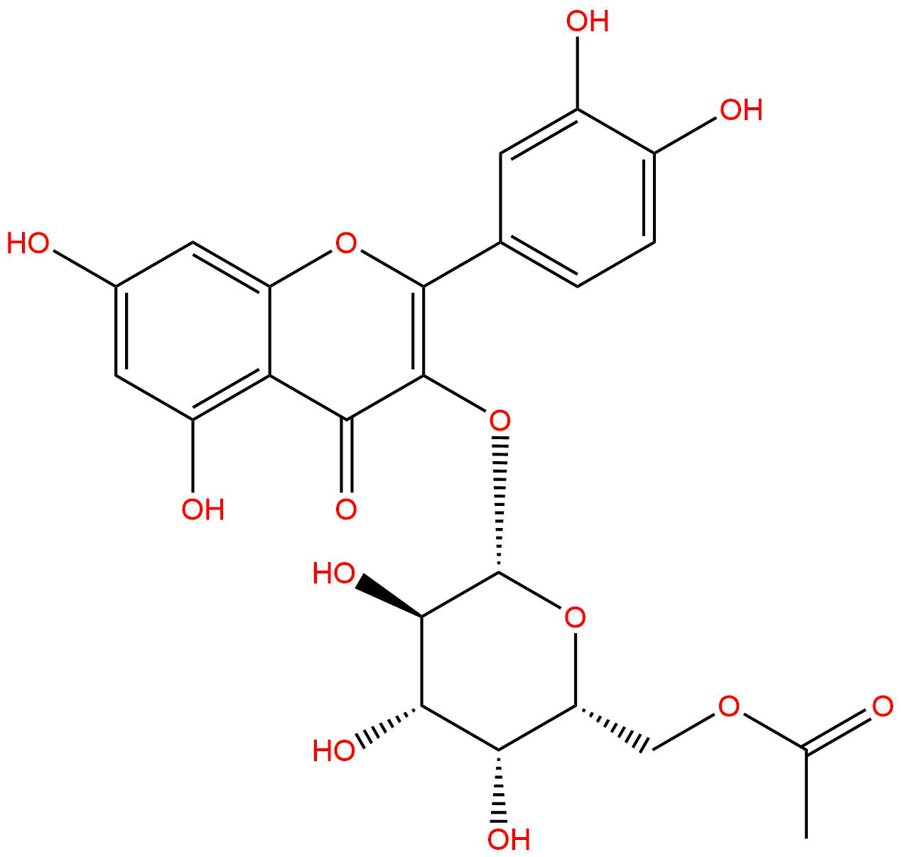 6''-乙酰金丝桃苷