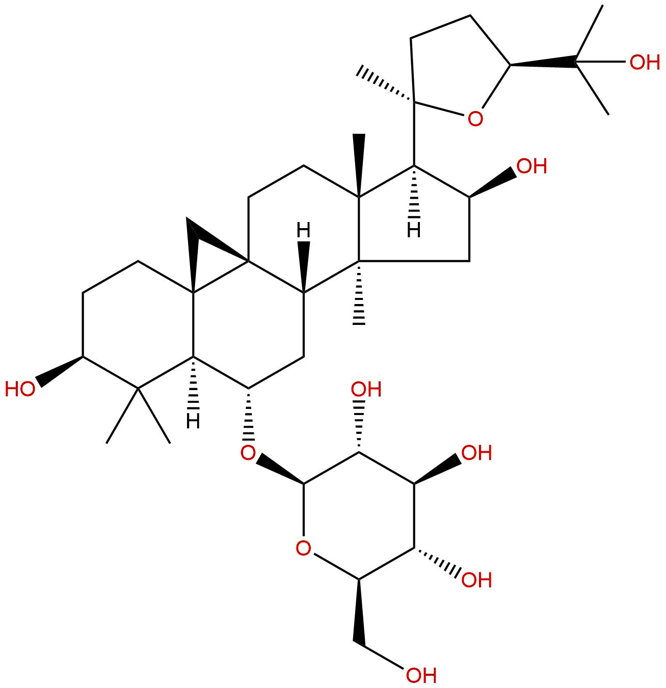 环黄芪醇葡萄糖苷