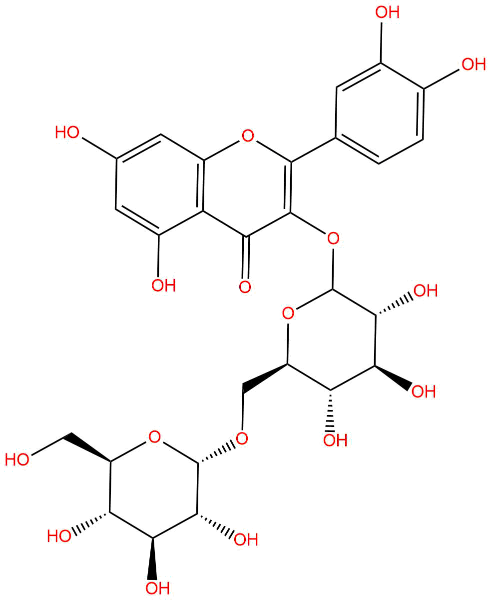 槲皮素-3-龙胆二糖苷