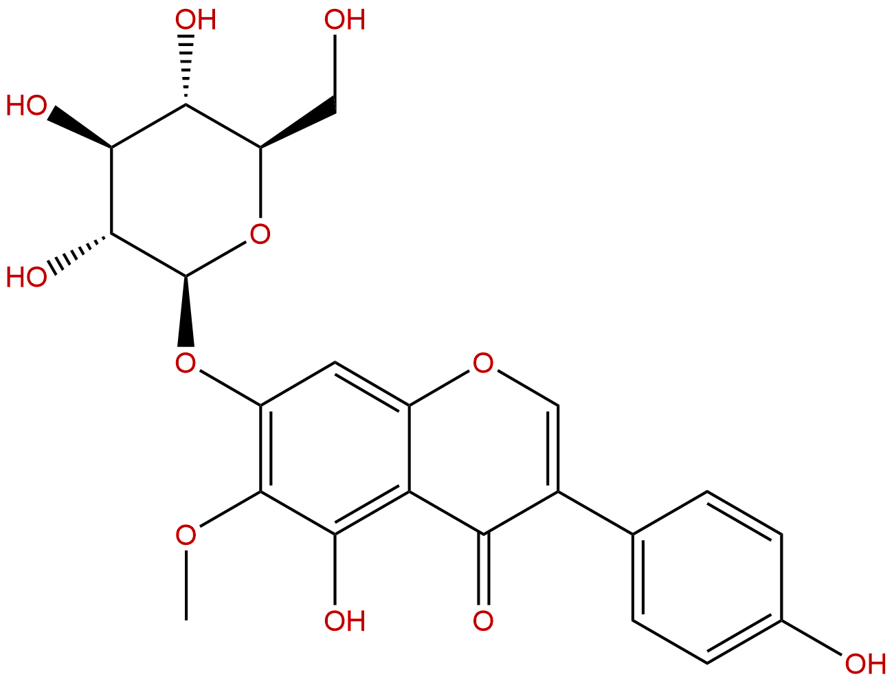 射干苷(鸢尾苷)