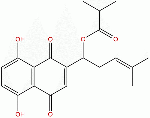 异丁酰紫草素