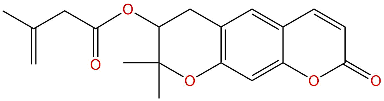 紫花前胡醇-3-甲基-3-丁烯酸酯