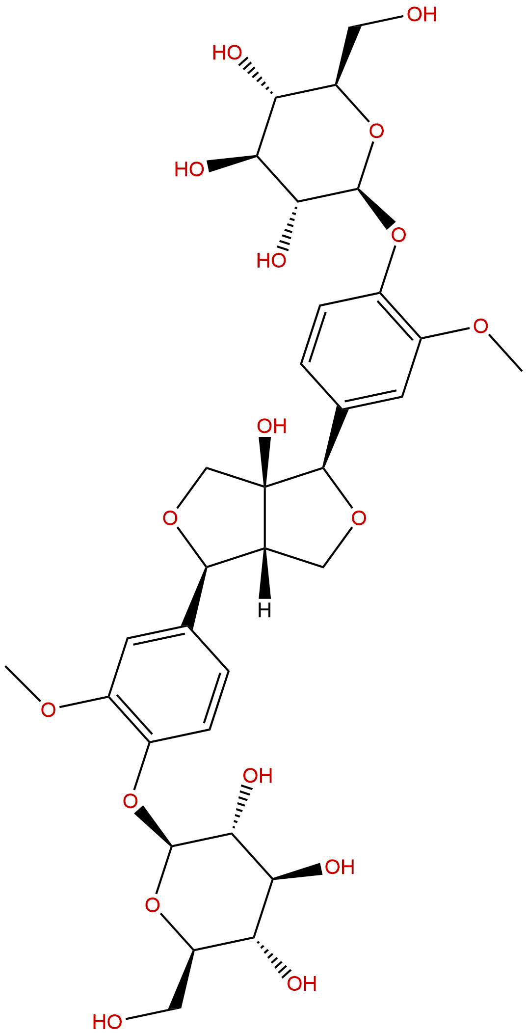 8-羟基松脂醇二葡萄糖苷