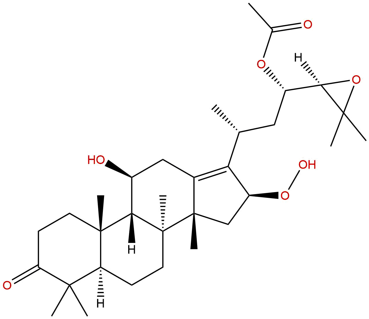 16β-氢过氧泽泻醇B-23醋酸酯
