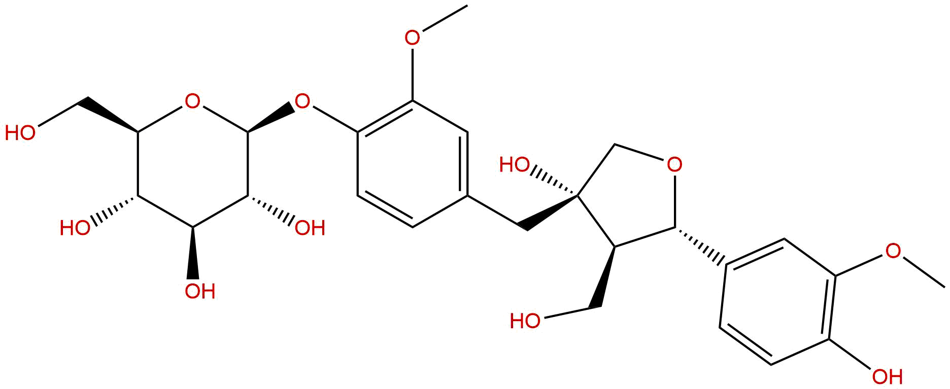 橄榄脂素-4'-O-葡萄糖苷