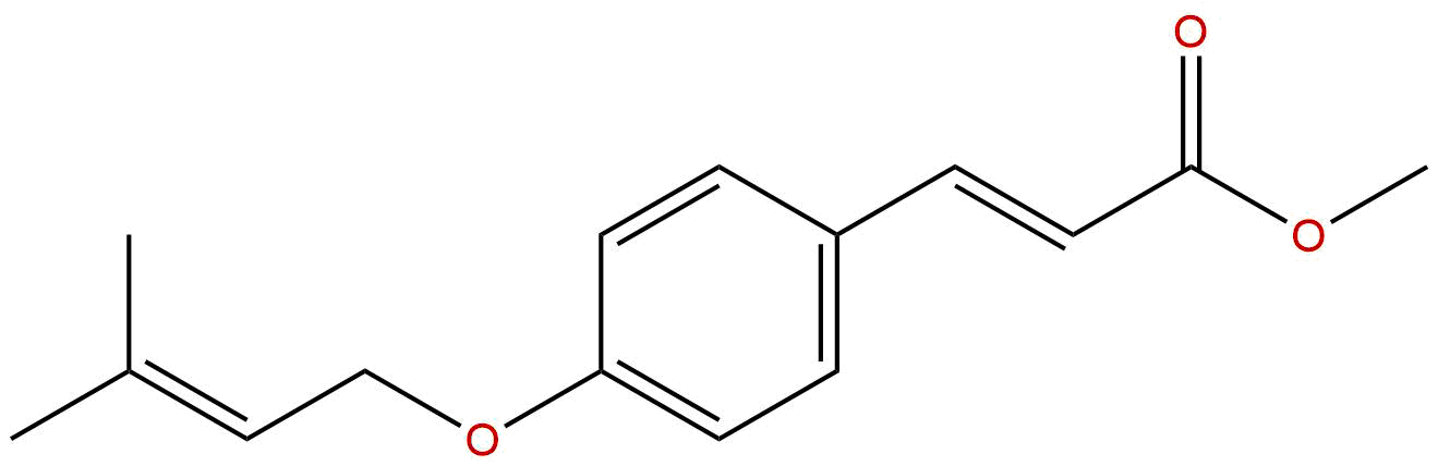 4-异戊烯基氧基肉桂酸甲酯