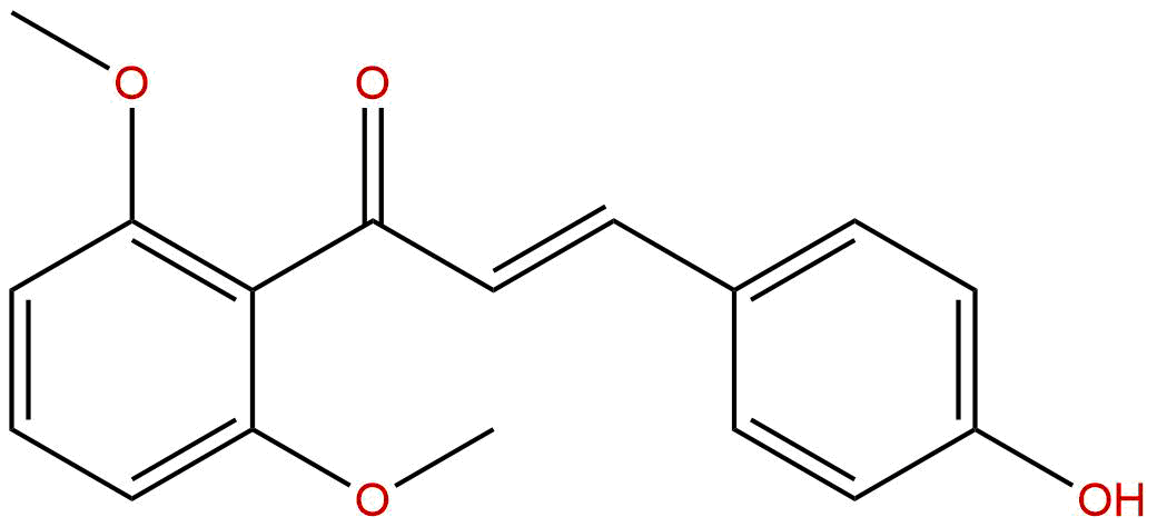 1-(2,6-Dimethoxyphenyl)-3-(4-hydroxyphenyl)-2-propen-1-one