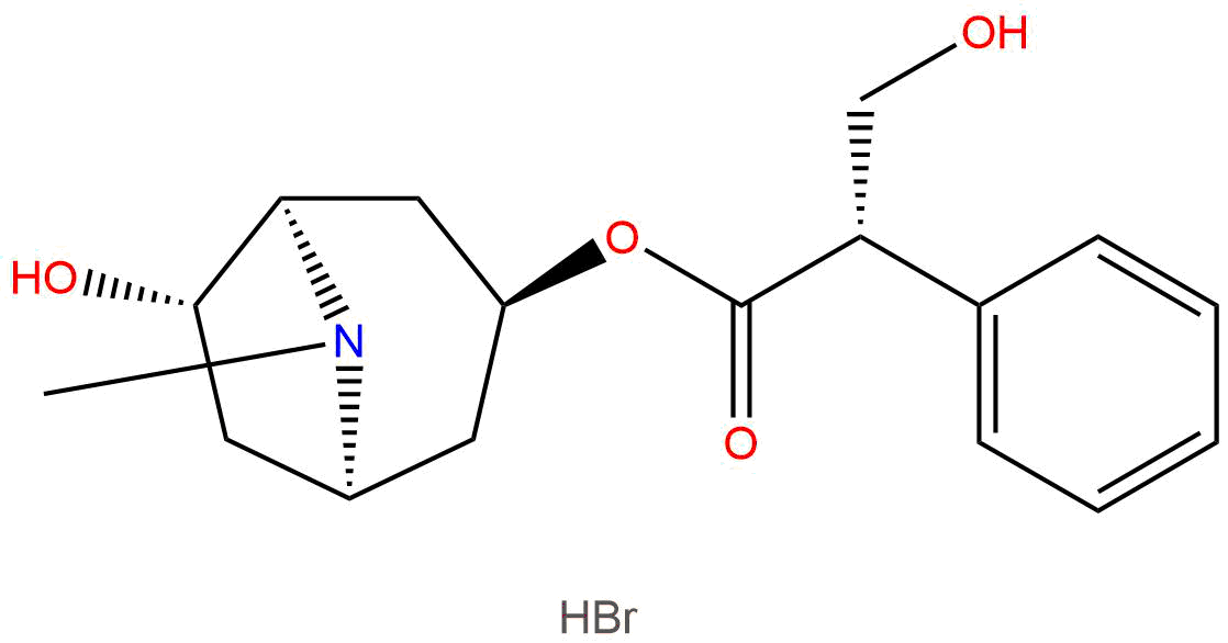 氢溴酸山莨菪碱