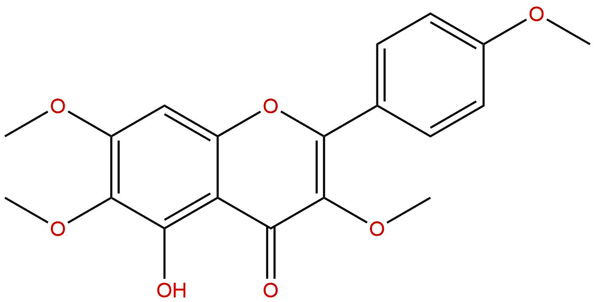 5-羟基-3,4',6,7-四甲氧基黄酮
